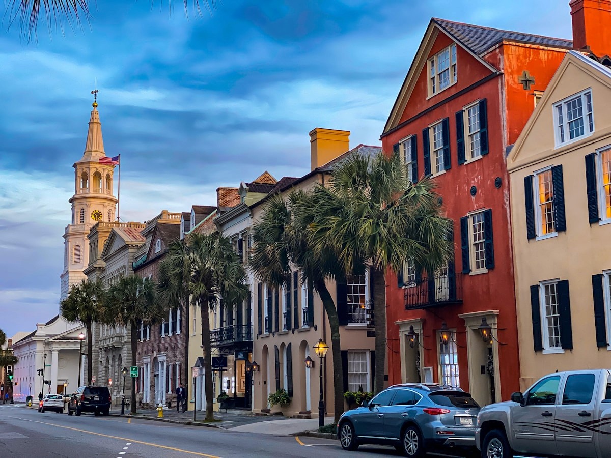 Historic Charleston streetscape