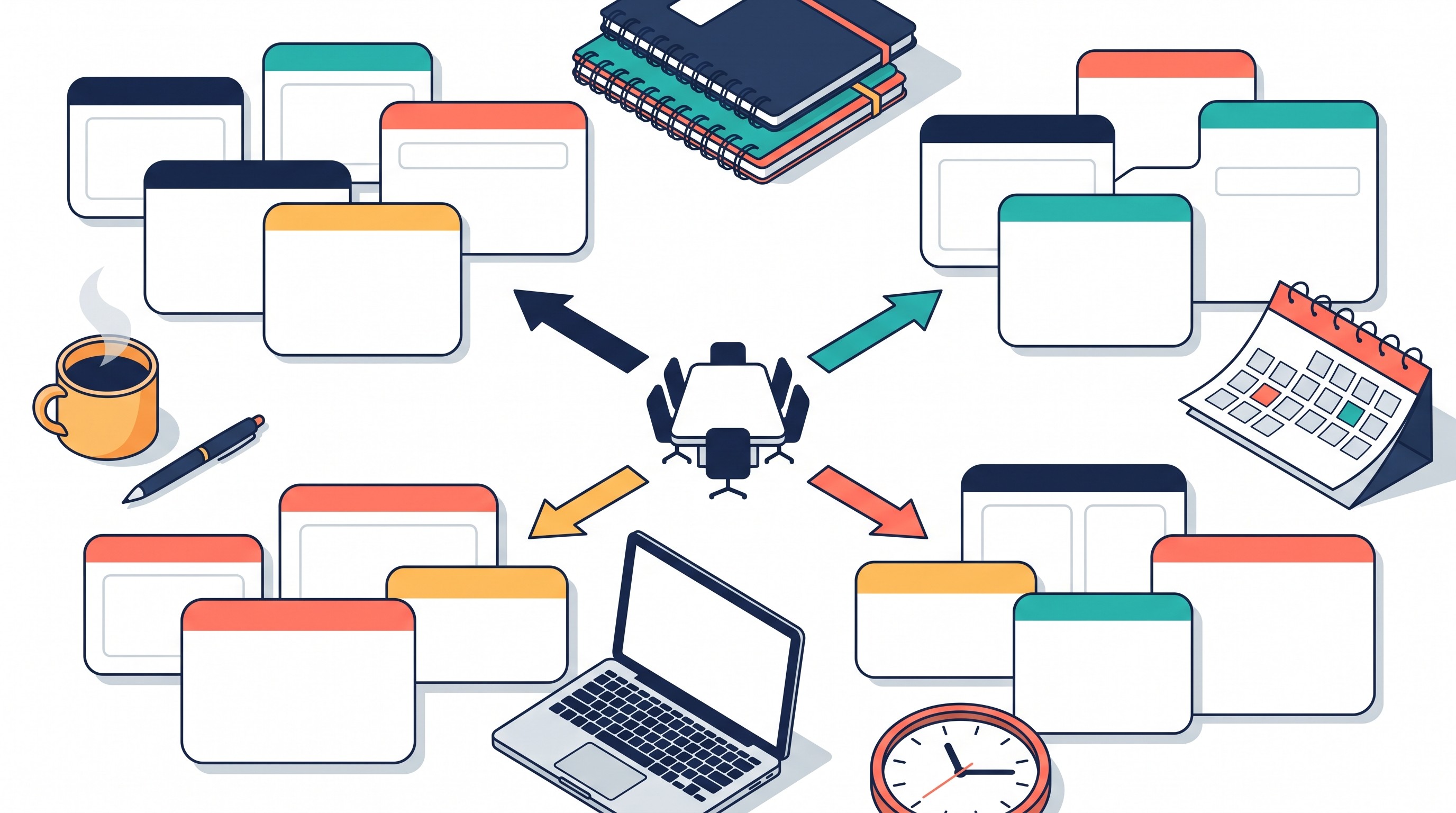 Meeting type decision guide for choosing a note template