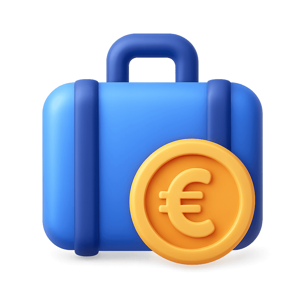 3D icon of an astronaut, who is the company logo of astro.tax