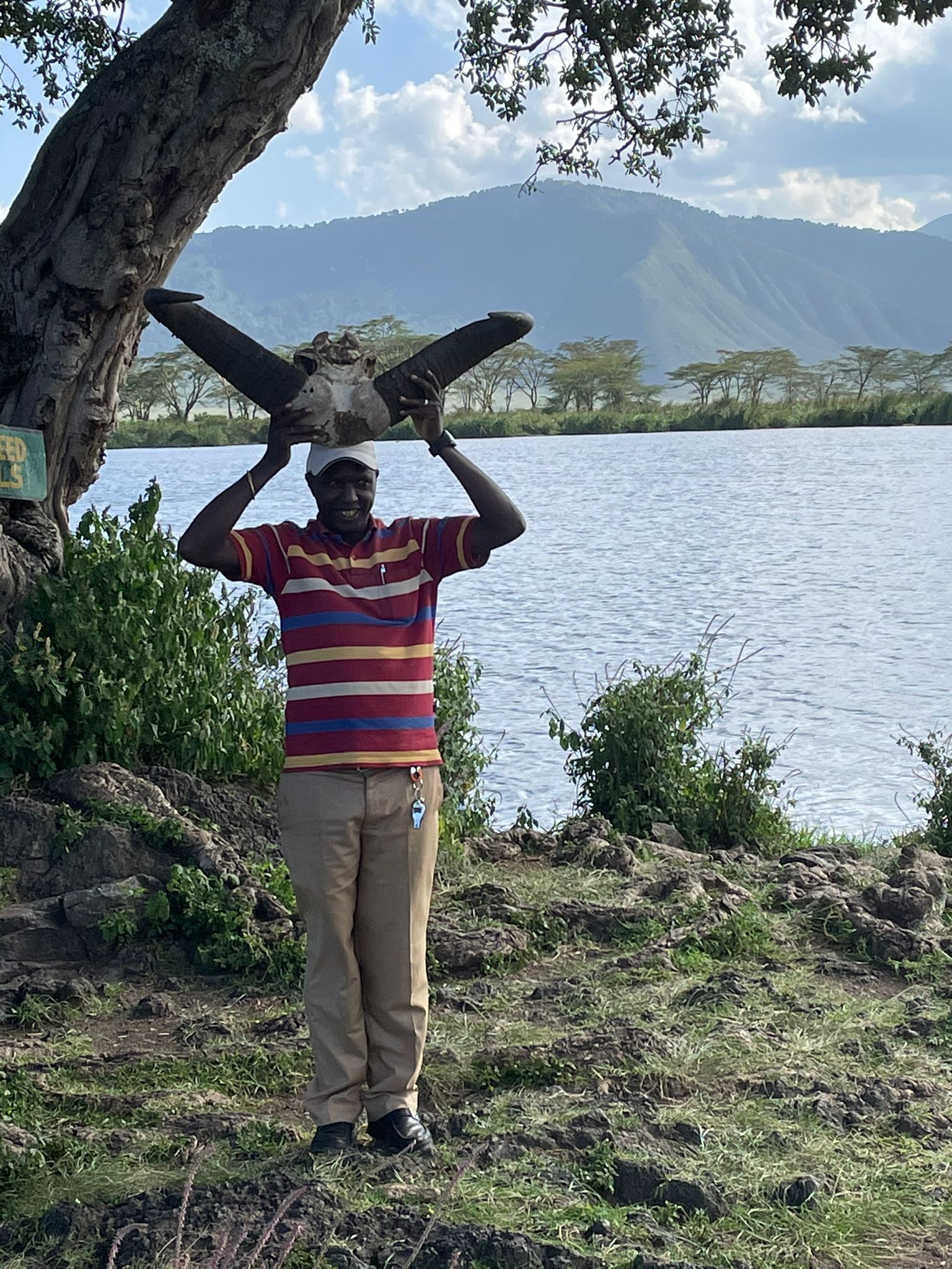 Always up for a joke: our guides on the road
