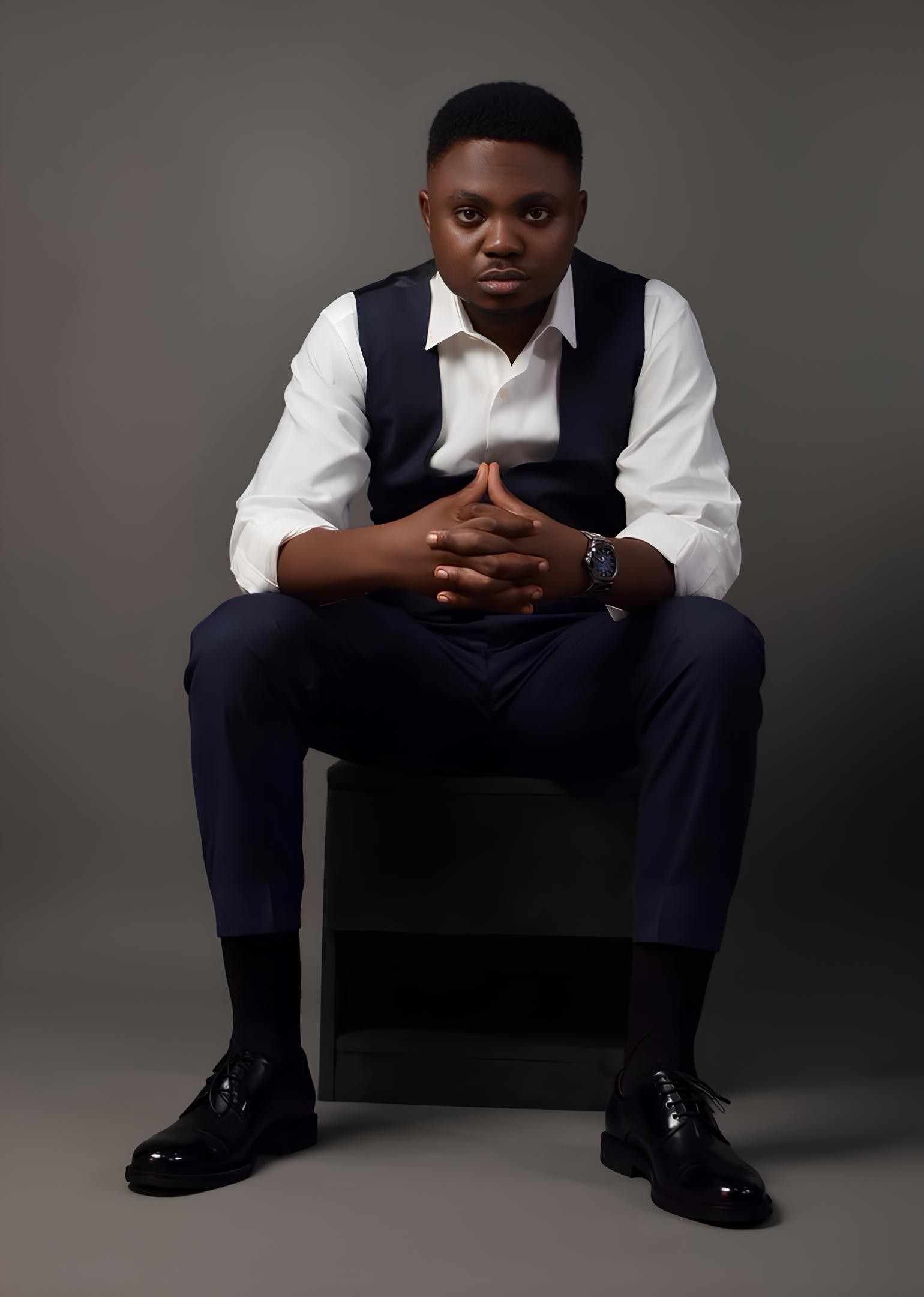 Photographer looking at the camera