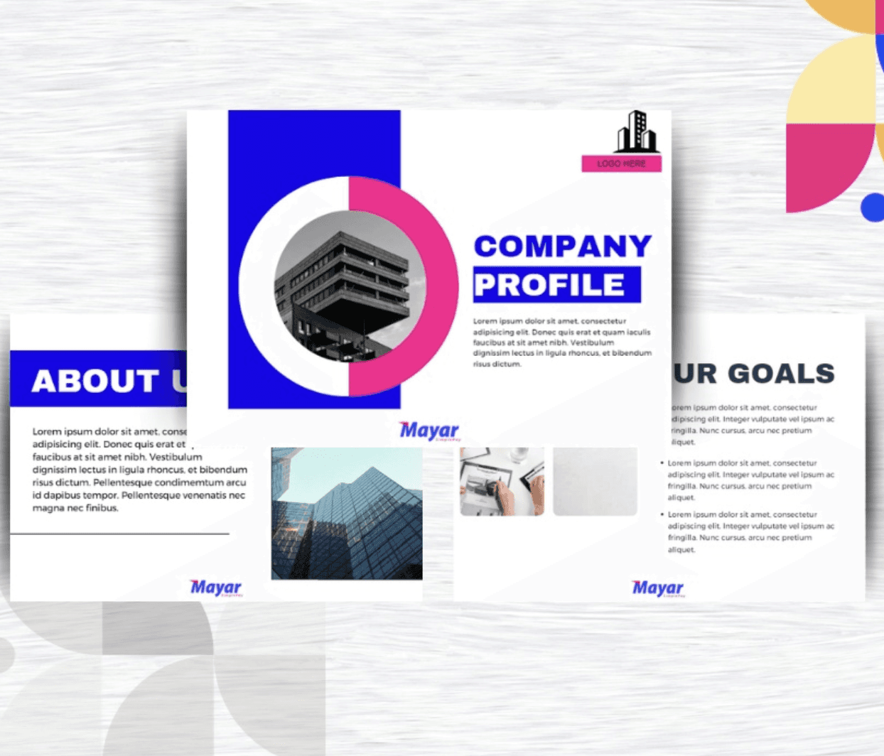 templat company profile
