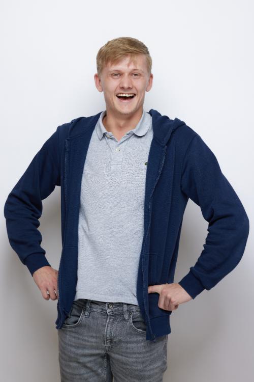 Portretfoto van backend developer Kevin Musters