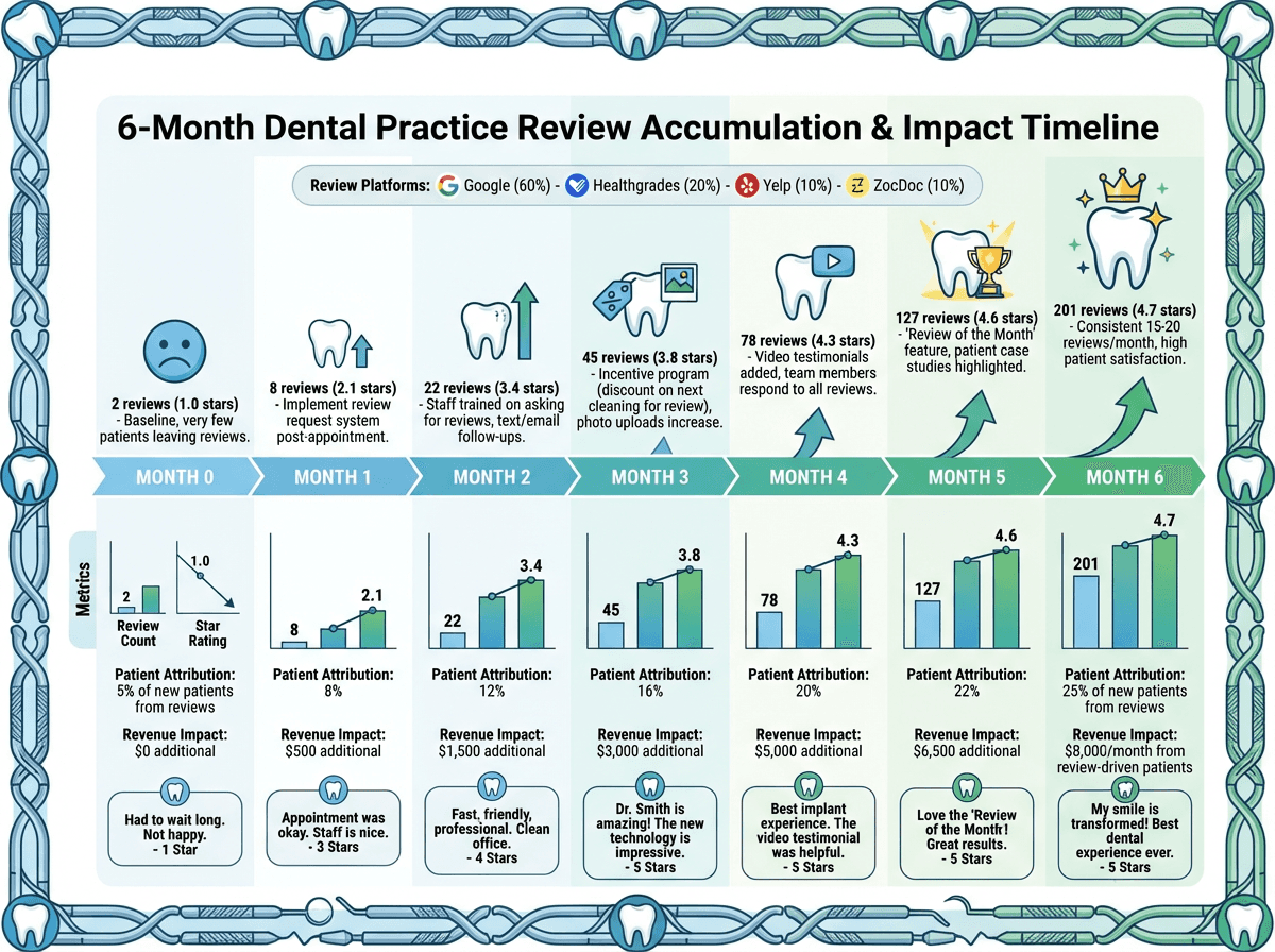 Local citation network for dental SEO rankings