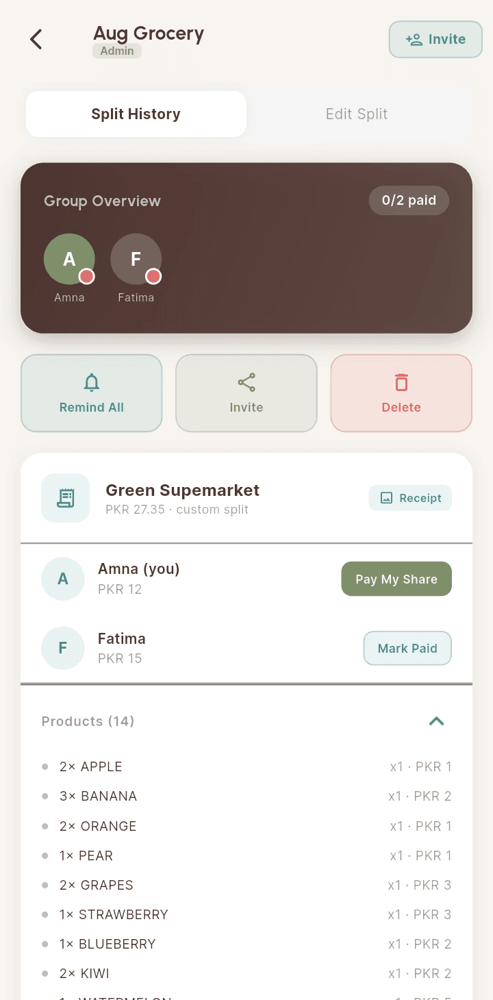 iOS app interface displayed on iPhone mockup