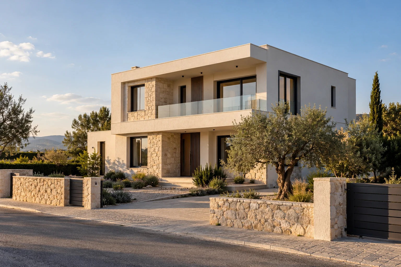 Ανέγερση κατοικίας — ενδεικτική ψηφιακή απεικόνιση
