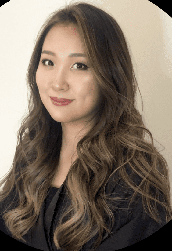 A photograph of Lucia, the head of marketing at LifeX