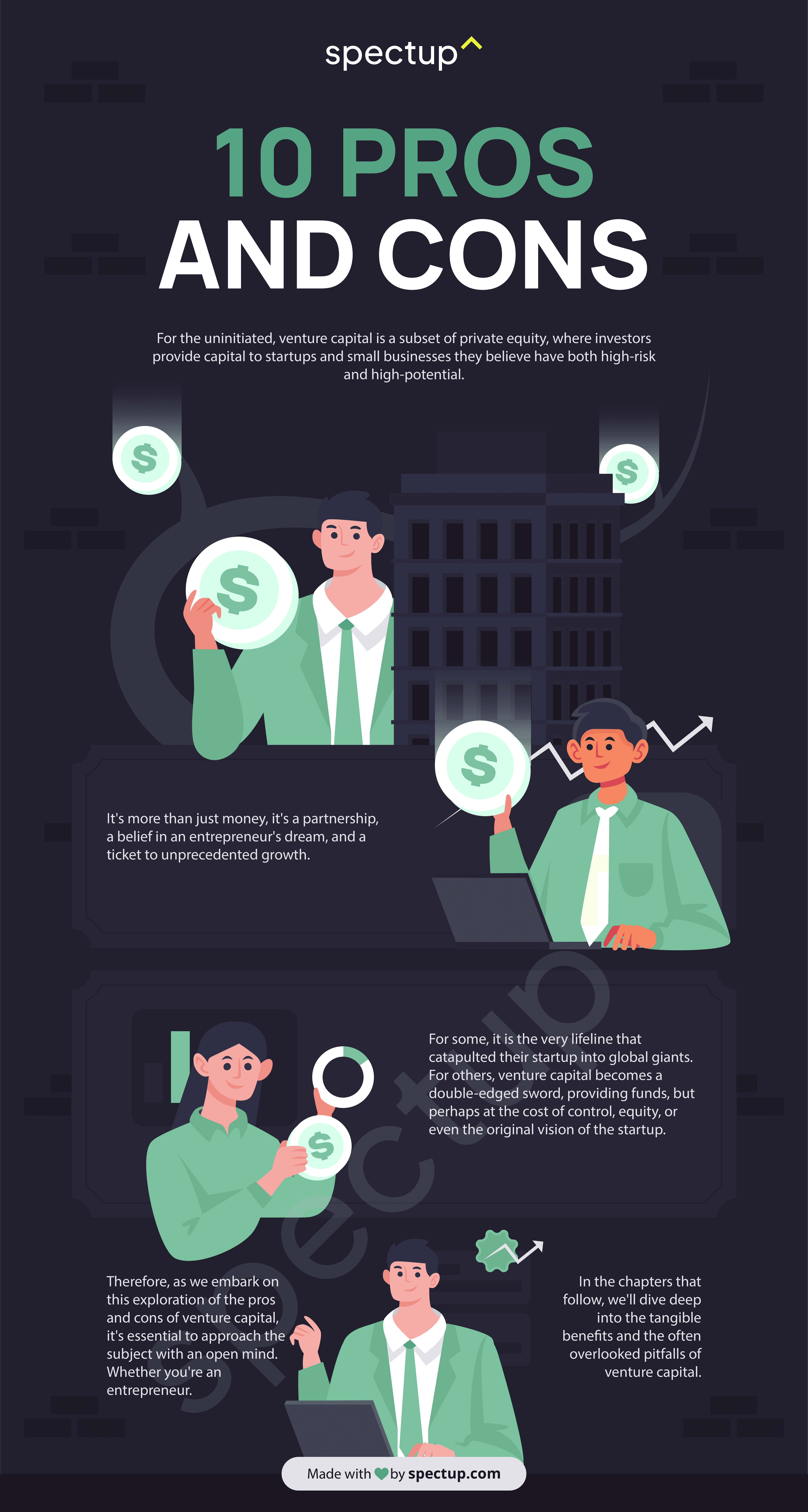 Infographic: 10 Pros and Cons of Venture Capital You Should Know