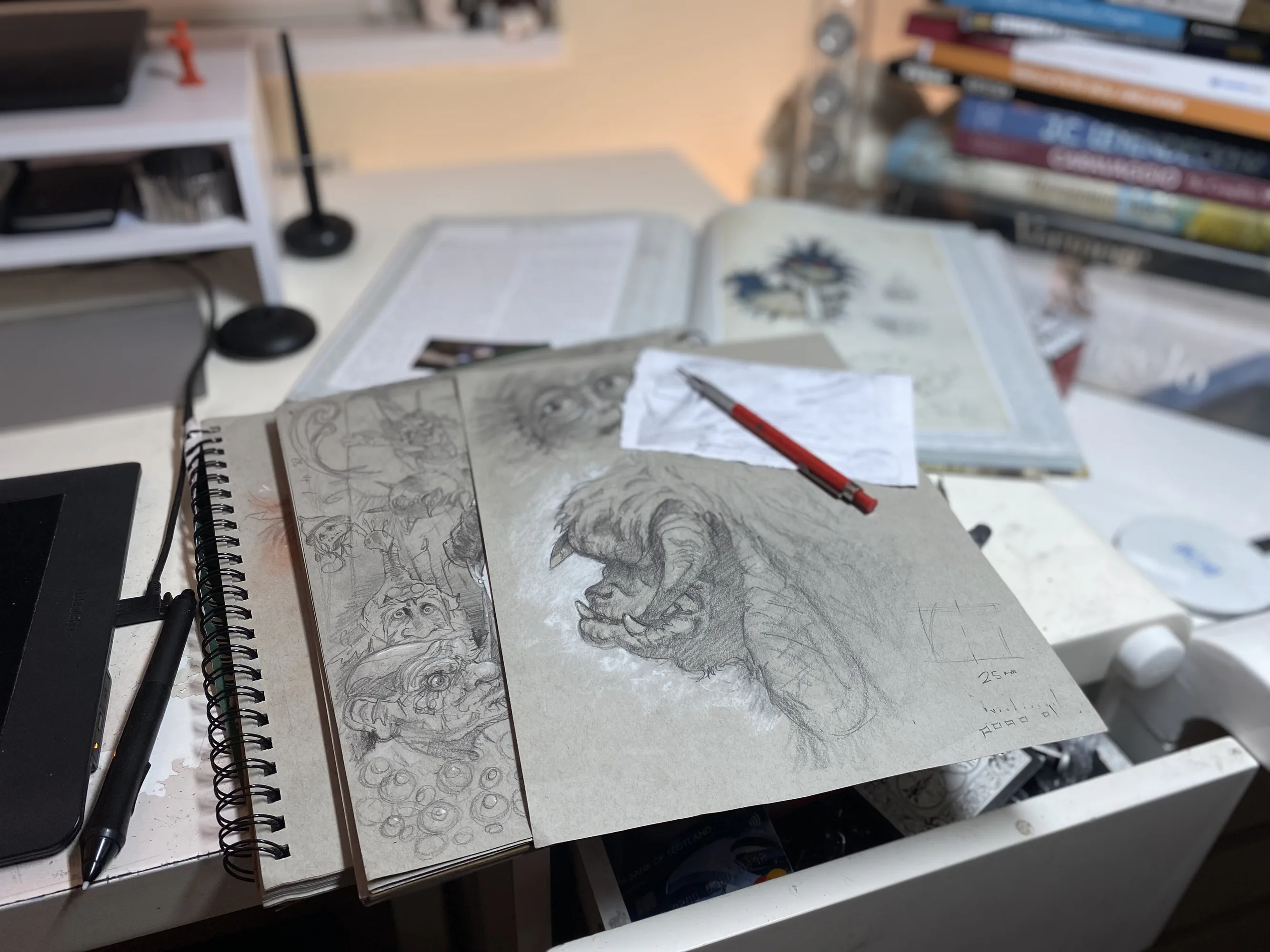 Study 3202 — sketchbook study