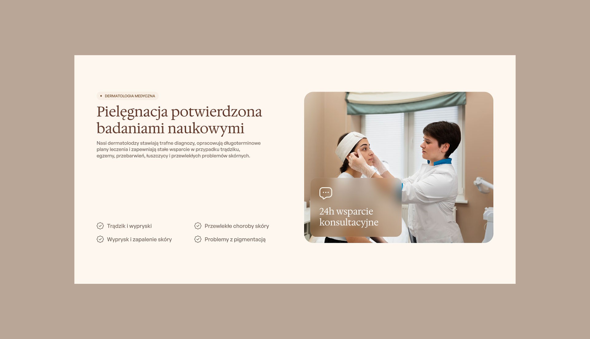 Strona internetowa dla kliniki medycyny estetycznej beauty www