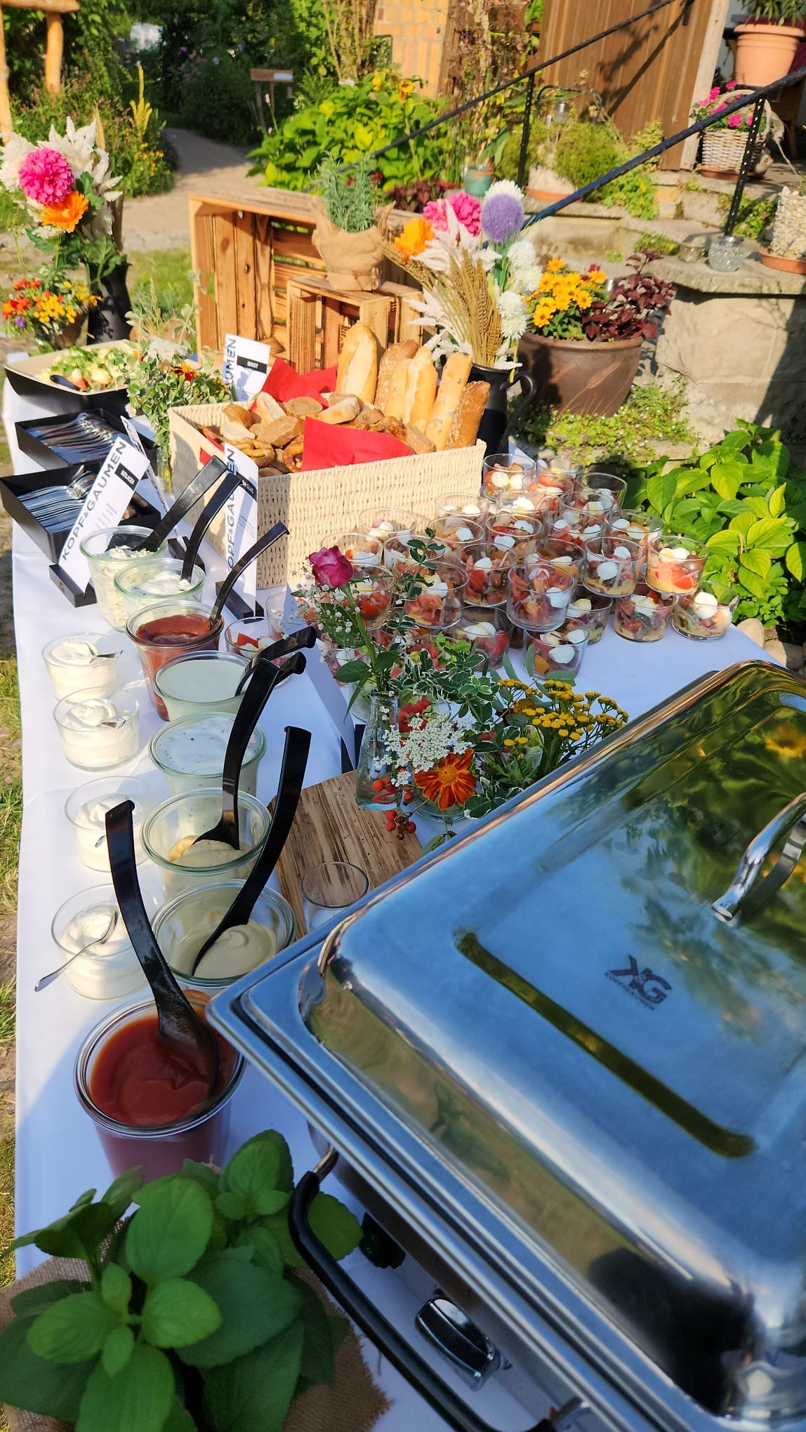 Hochzeits Catering Berlin für Veranstaltungen - Kopf und Gaumen