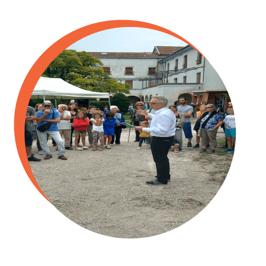 Speaker Presenting at Conference with Audience