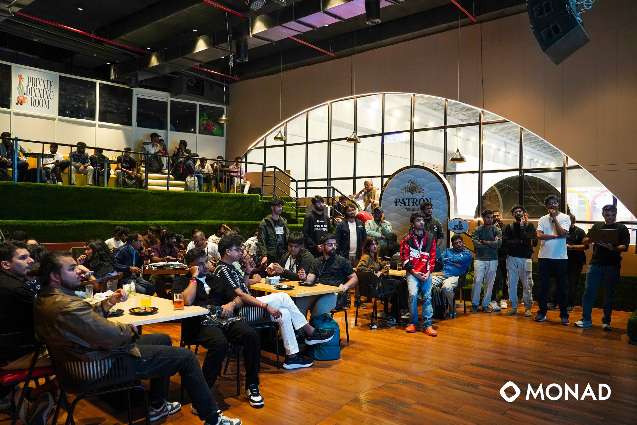 Web3 builders networking at meetup