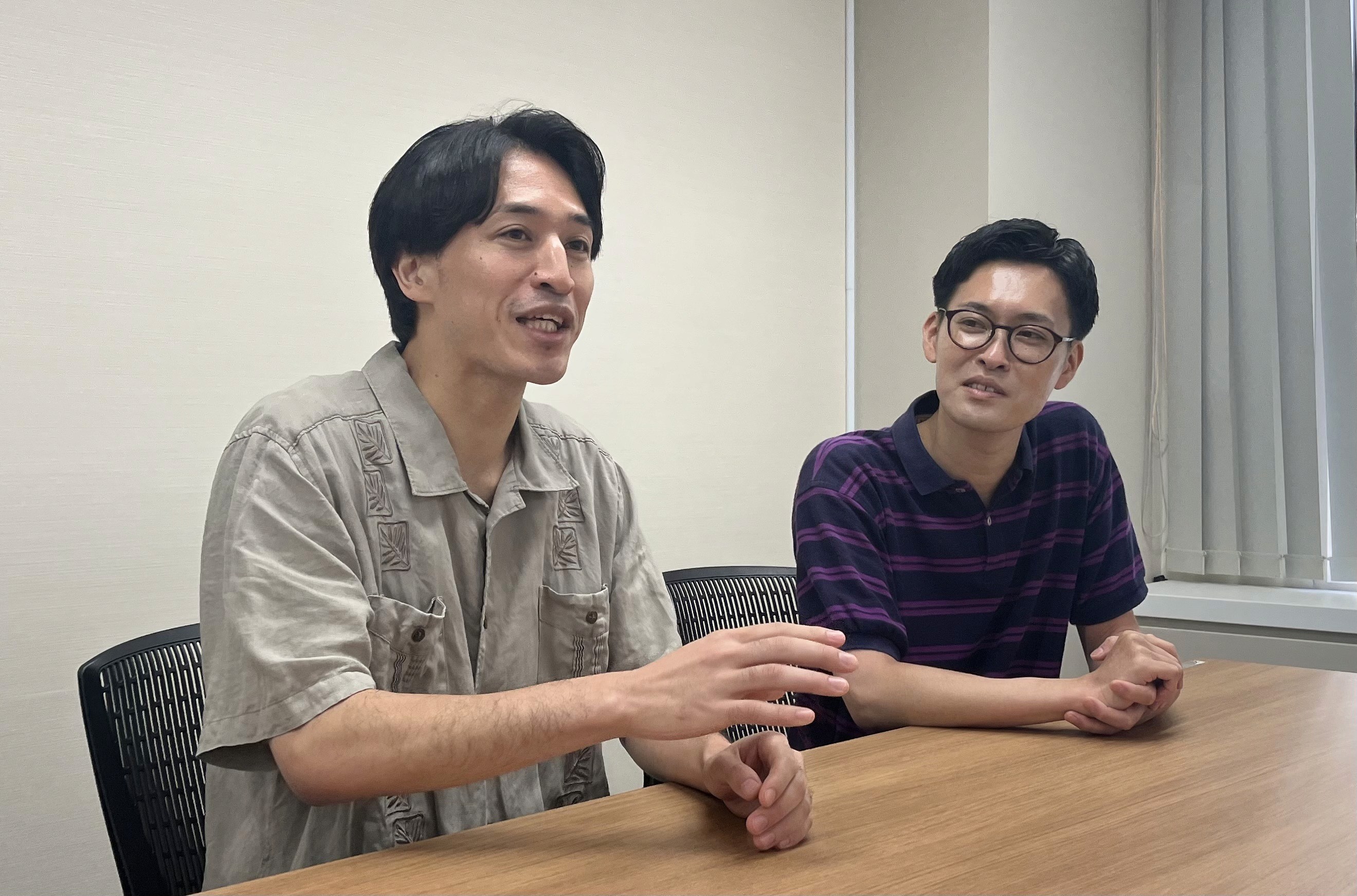 中野文也(トワイライト渚)、カミノシュウヘイ(トワイライト渚)