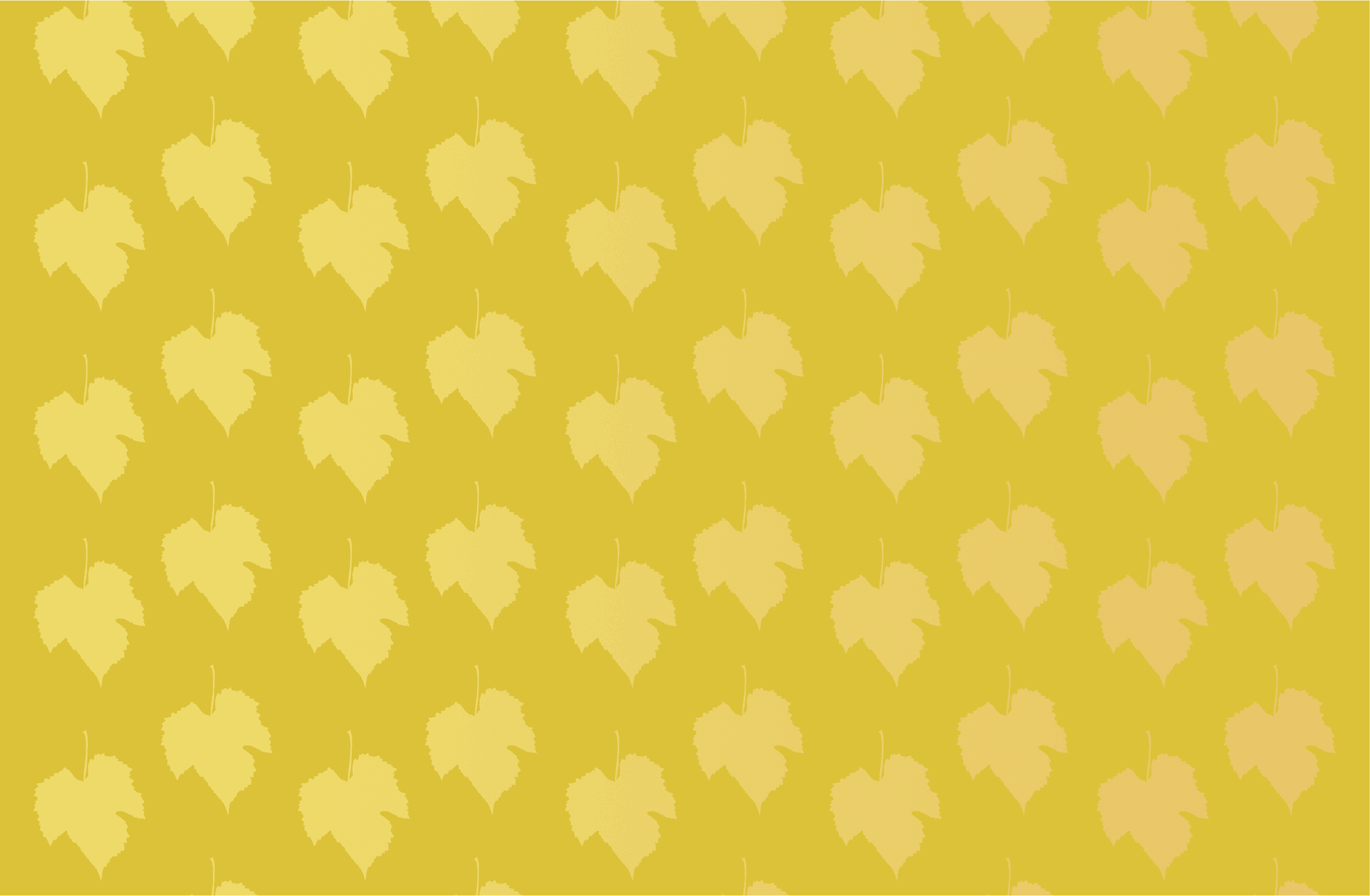 Pattern made of wine leaves.