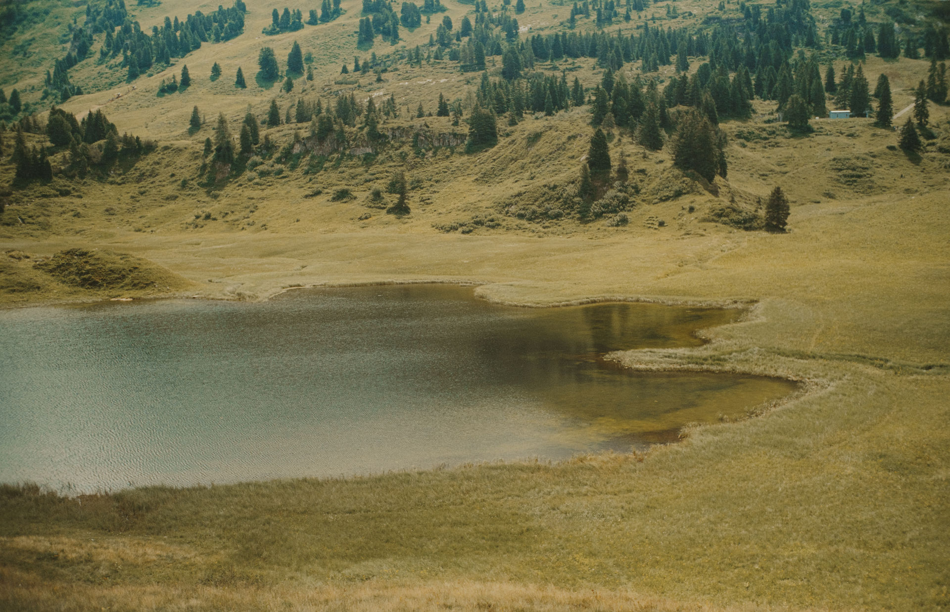 Gedeckter Tisch im Restaurant Hirschen Schwarzenberg. 