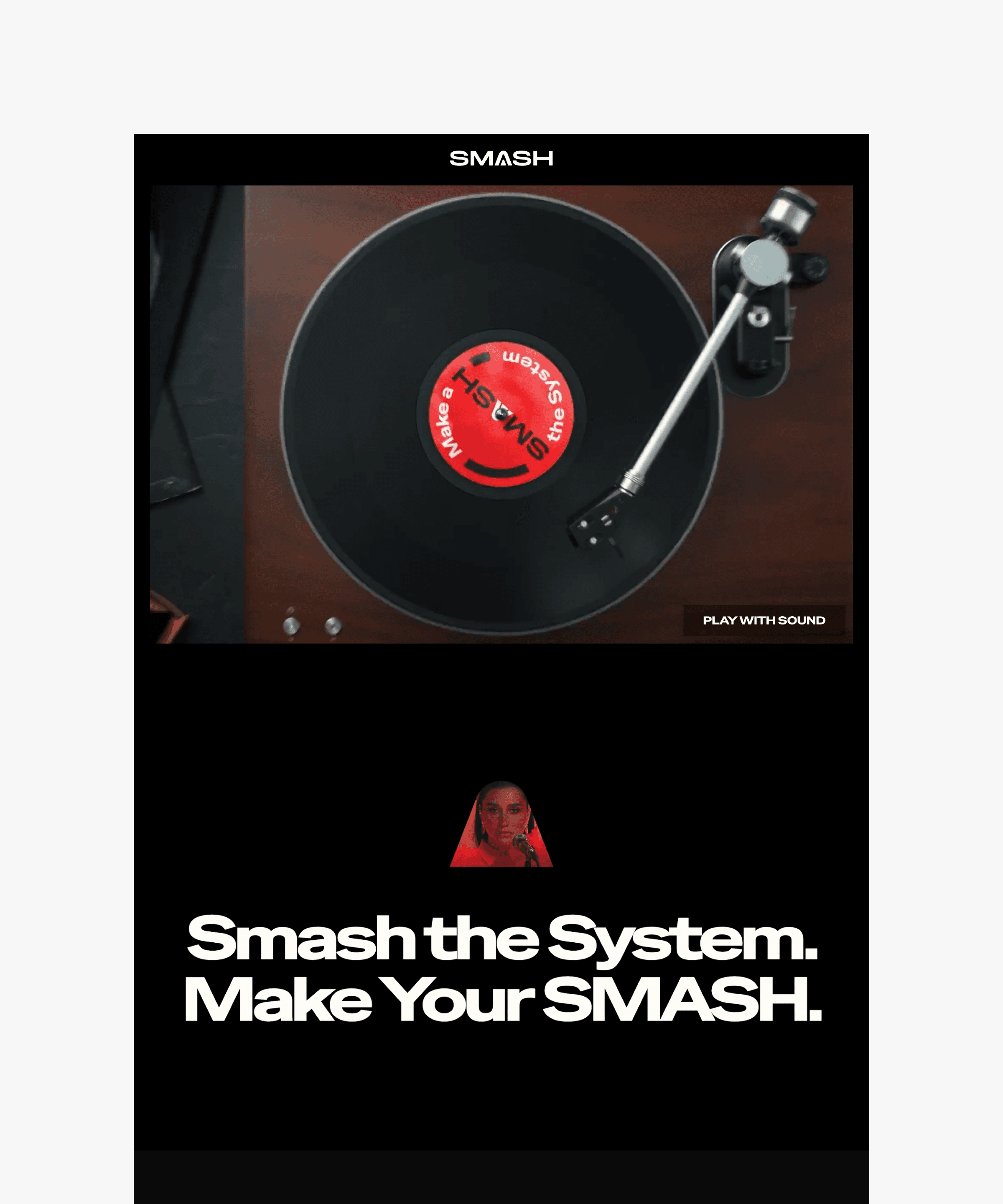 SMASH website screen capture