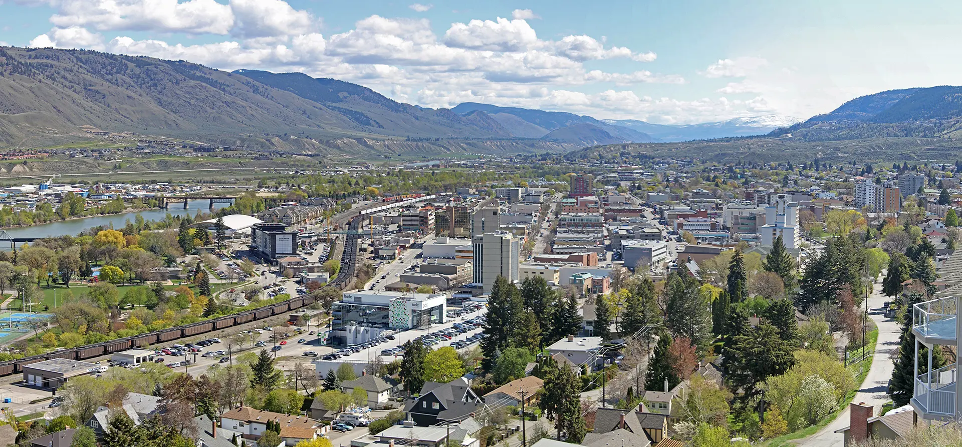 Ski mountains near South Thompson Inn and Kamloops, BC