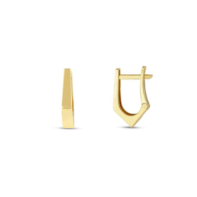 Assos Pırlanta Şık 14 Ayar Altın Tasarım Küpe Modeli