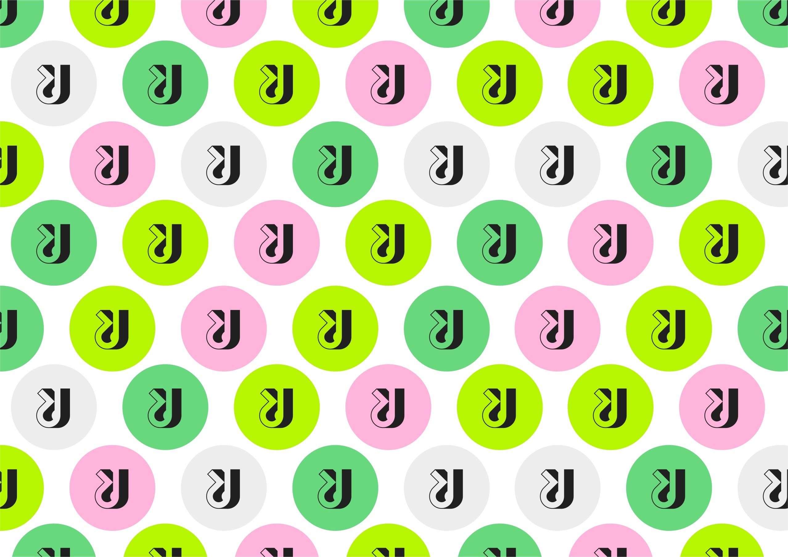 Šareni krugovi sa logom