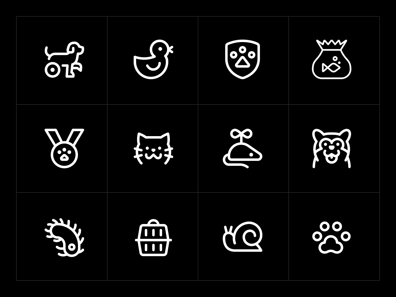 Ultimate Regular Animal Icon Set