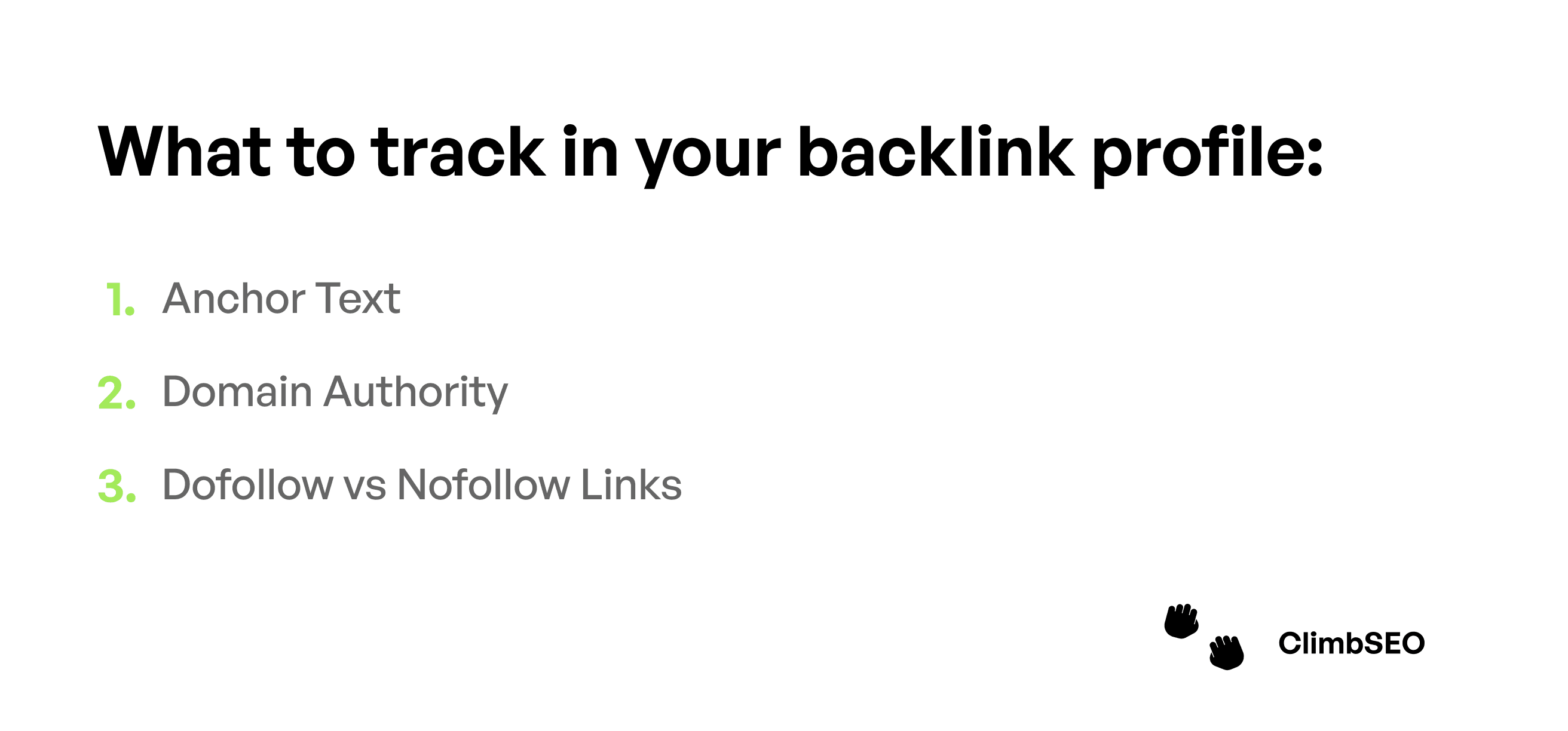 Backlink tracking