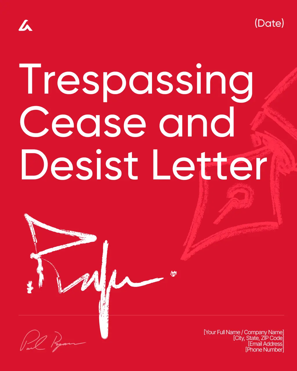 Trespassing Cease and Desist Letter