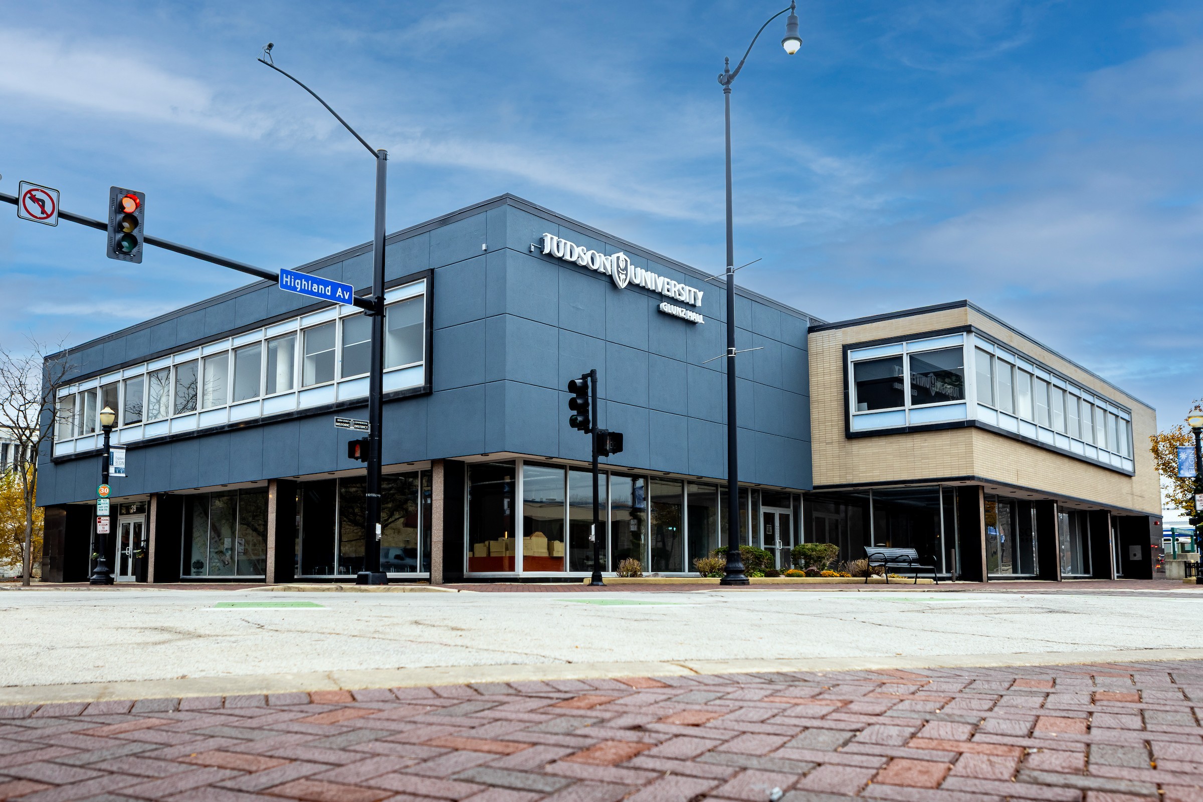 Glunz Hall Elgin Illinois Adaptive Reuse Building