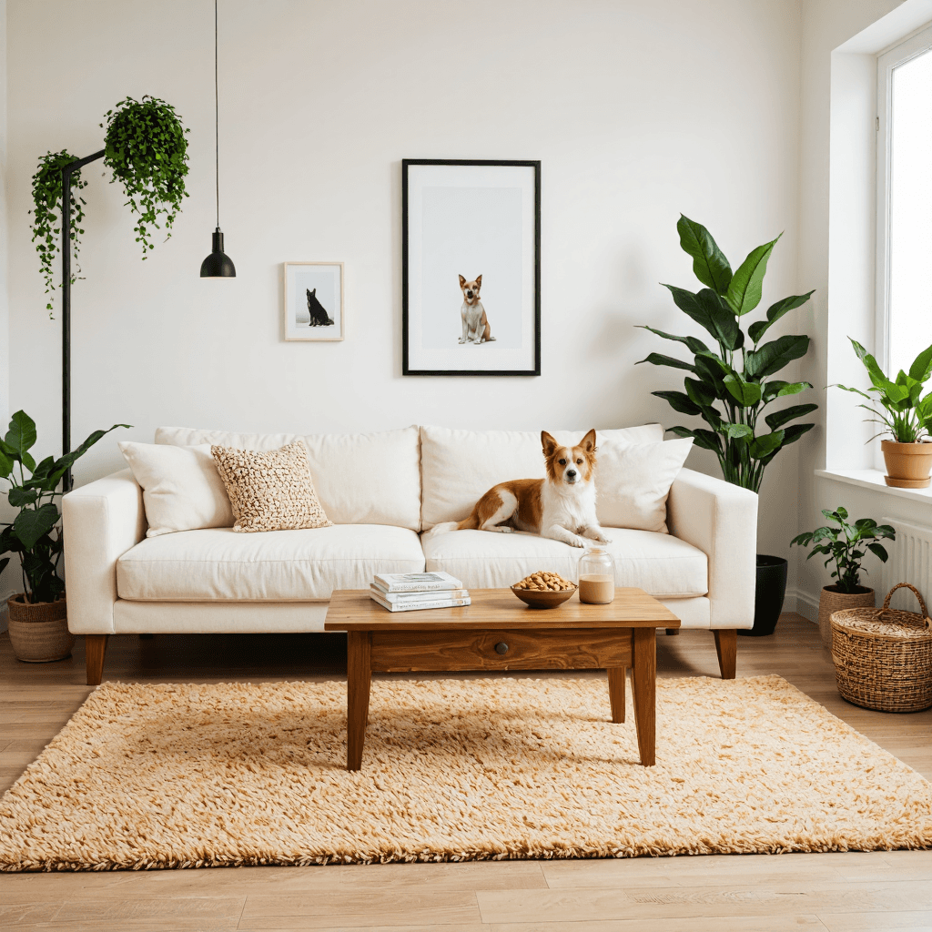product photography of dog food