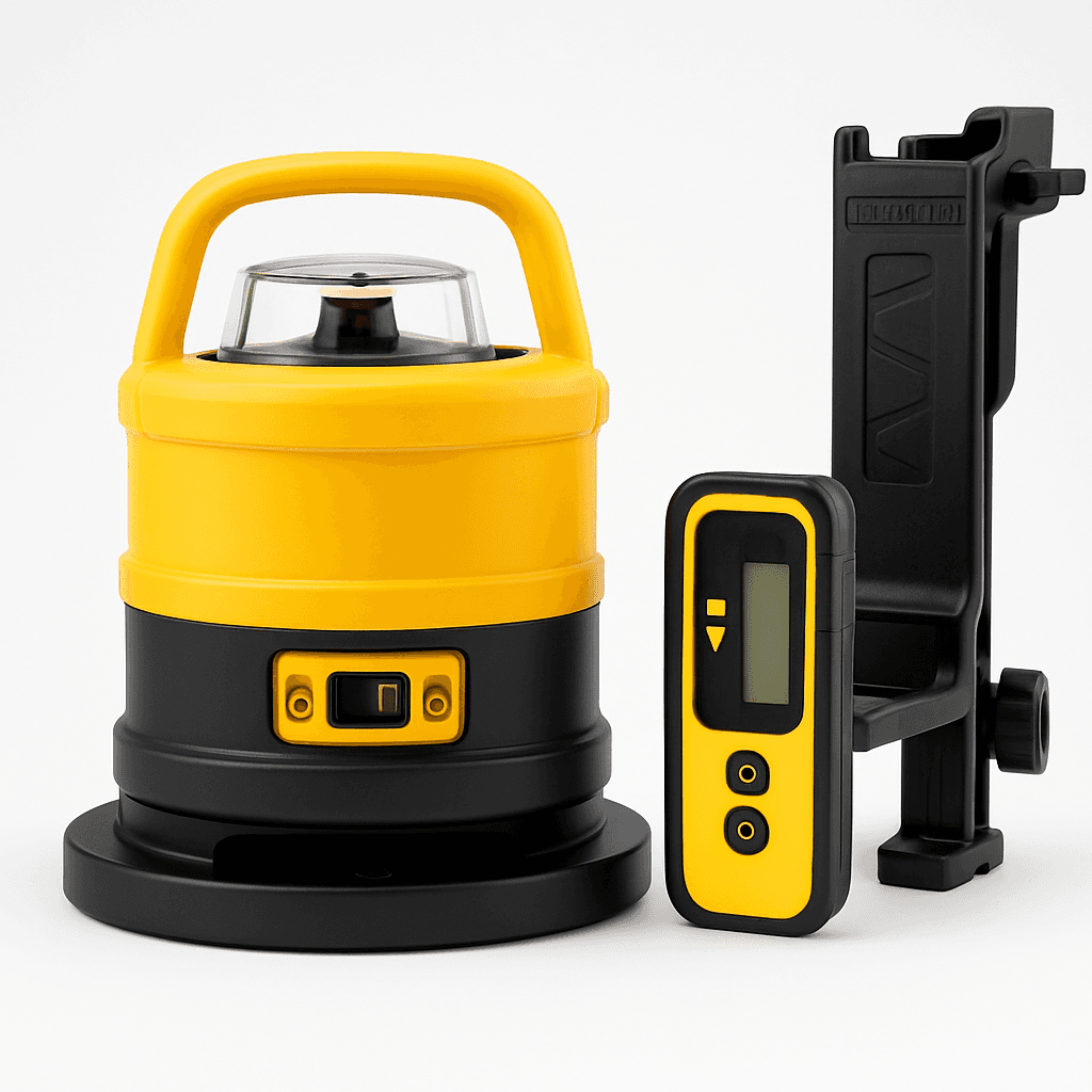 DEWALT DW074KD Interior/Exterior Self-Leveling Rotary Laser Level Kit