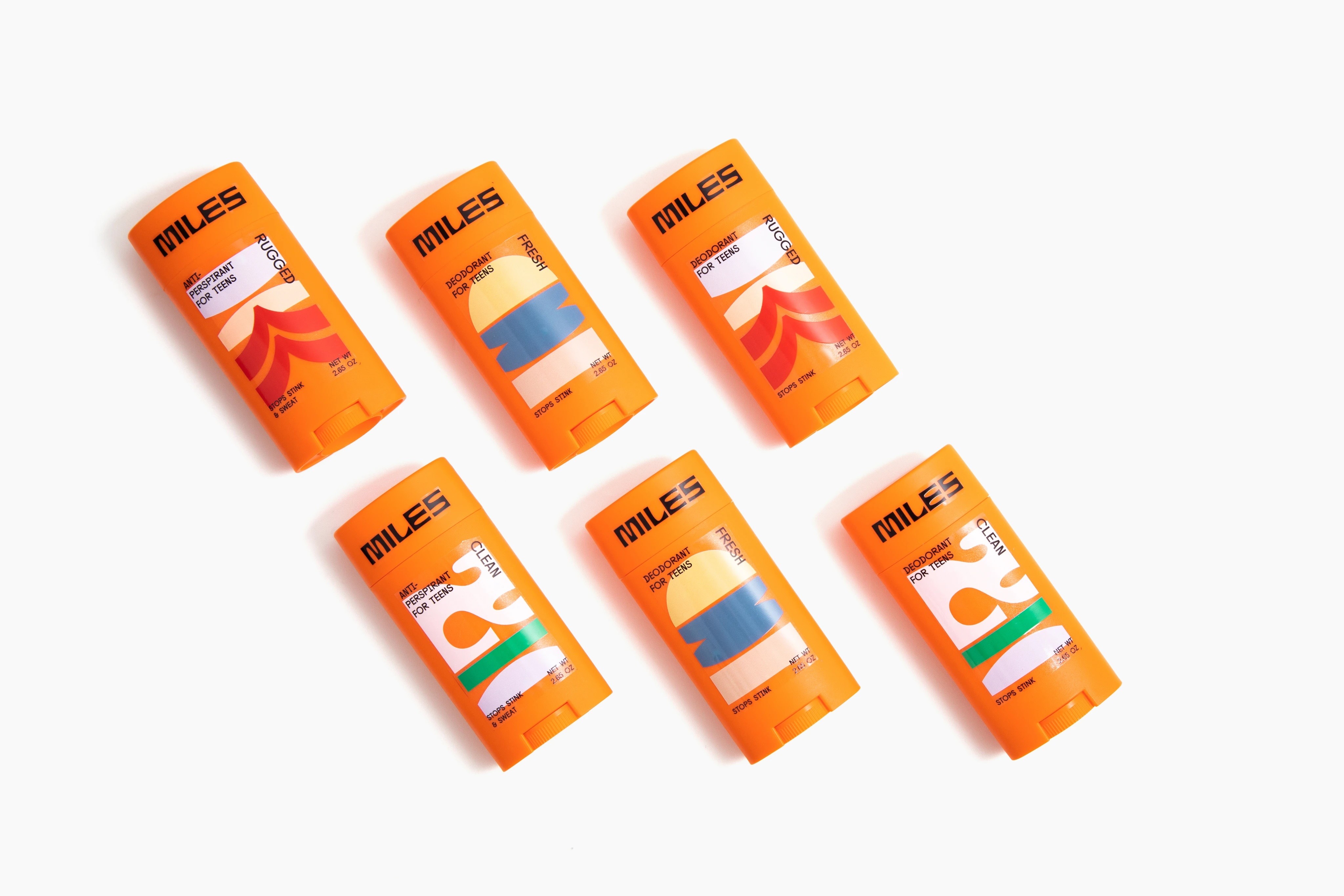 Miles Deodorant Group Shot