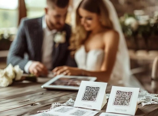 QR Code for Wedding Pictures