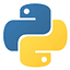 python logo logo.dev