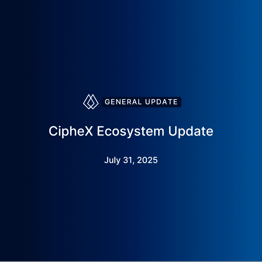 CipheX Ecosystem Update