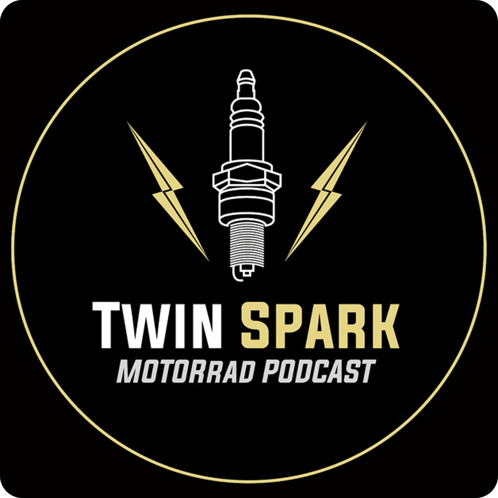 Logo Twin Spark Motorrad Podcast
