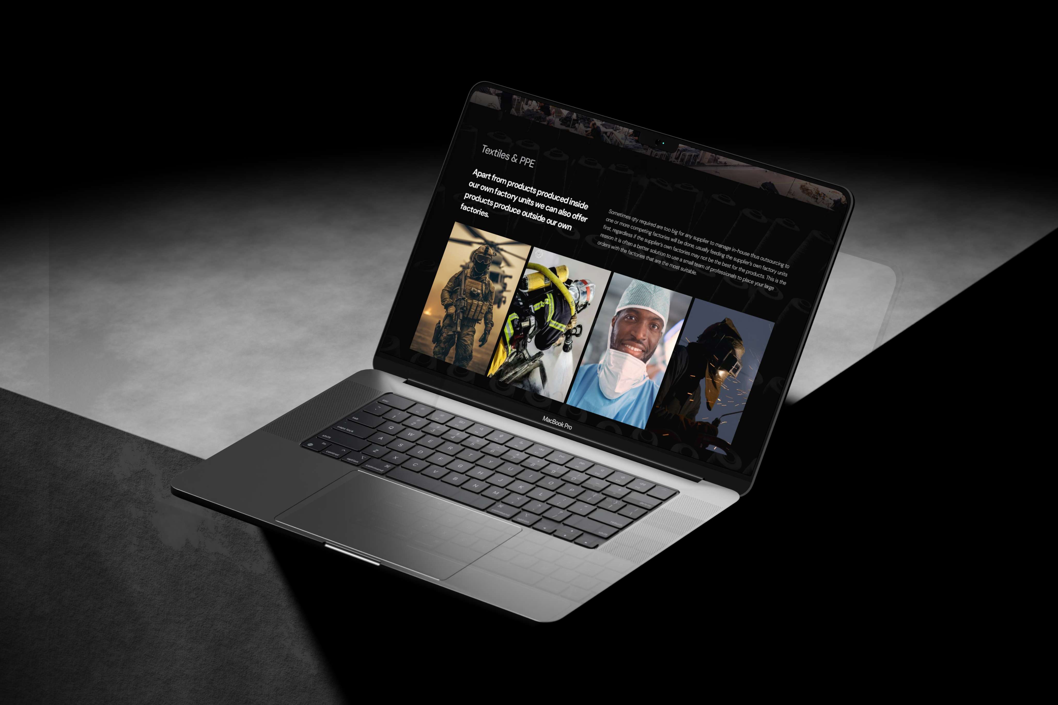 Sughran Trading Website Design | Textiles, Garments & Commodities in Pakistan