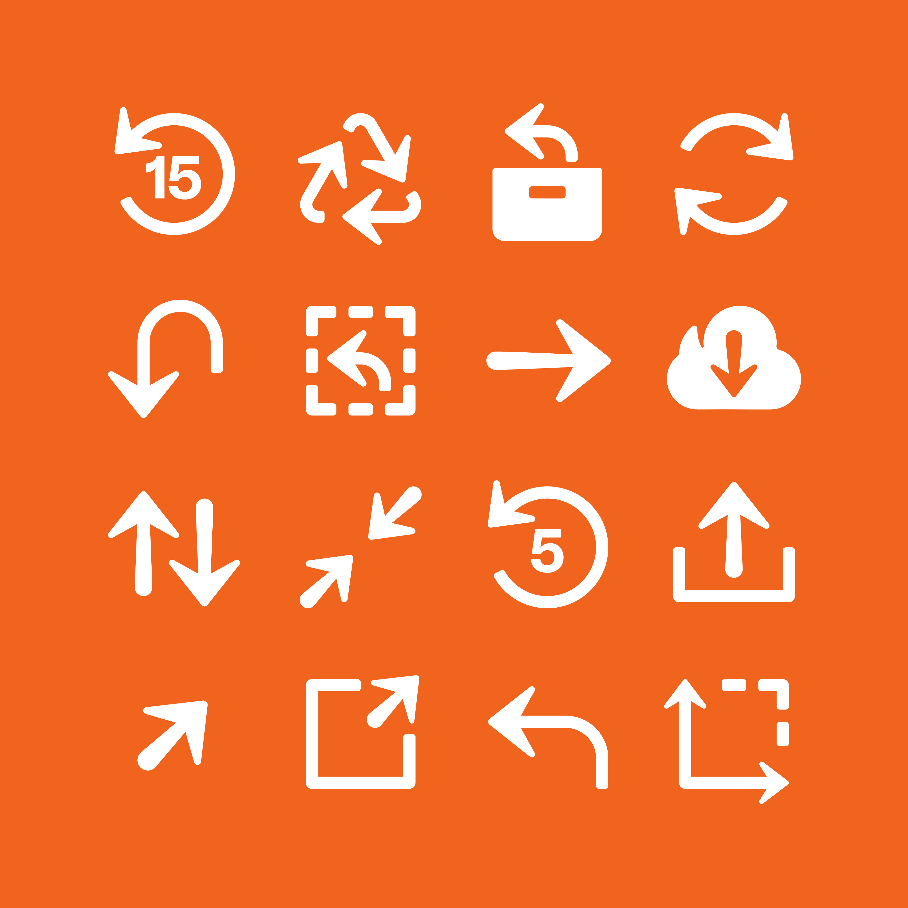 animating icon of plant