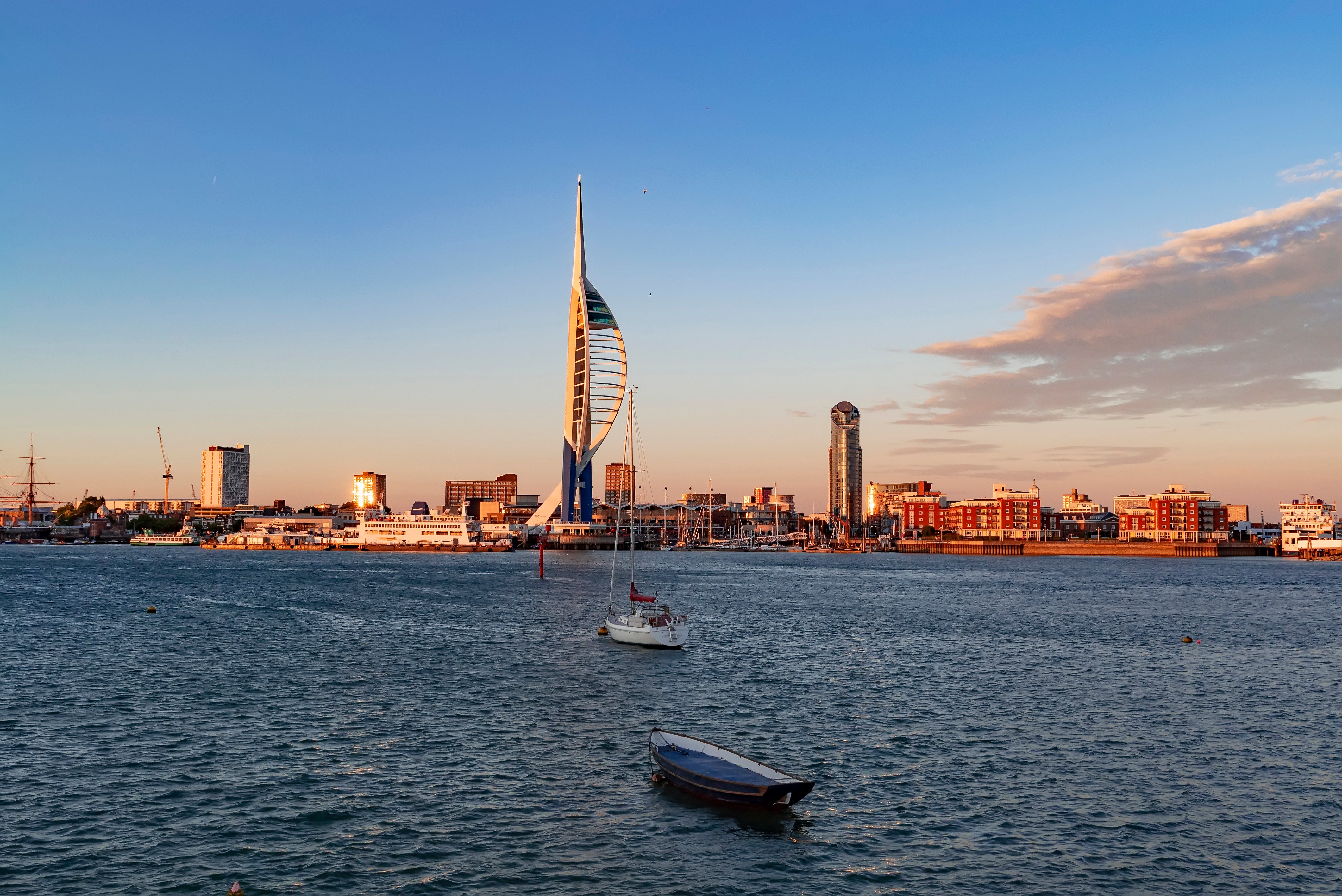Portsmouth City Skyline
