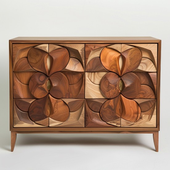 Wooden sideboard