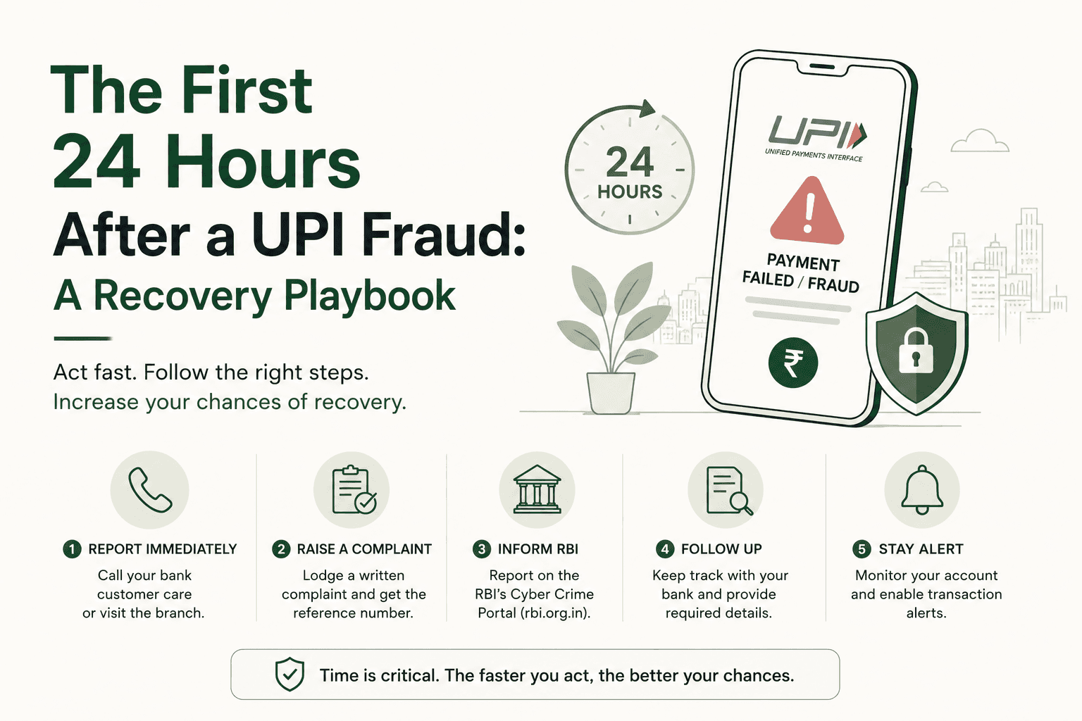 The First 24 Hours After a UPI Fraud: A Recovery Playbook