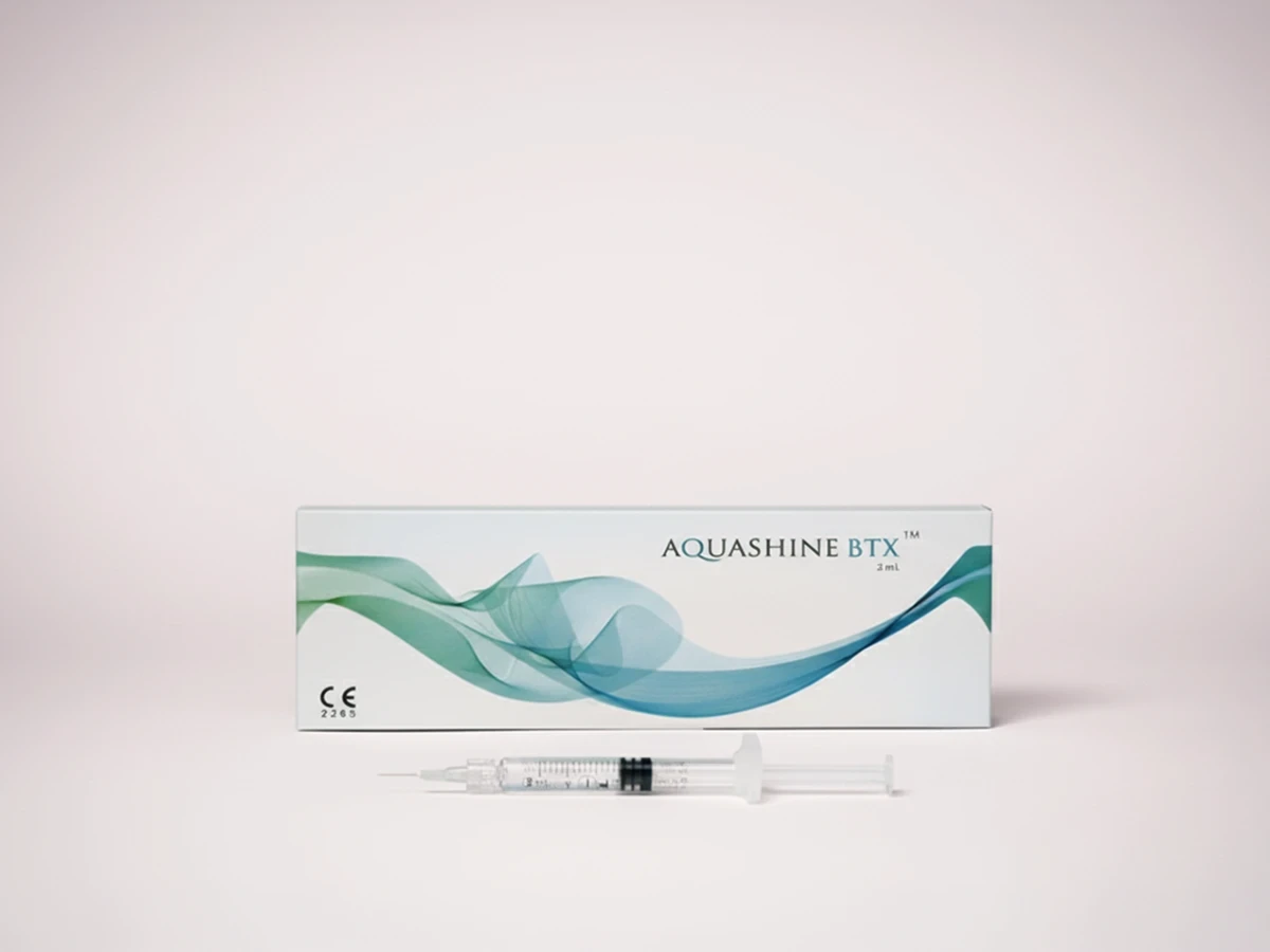 Biorevitalizācijas procedūra ar Aquashine BTX preparātu