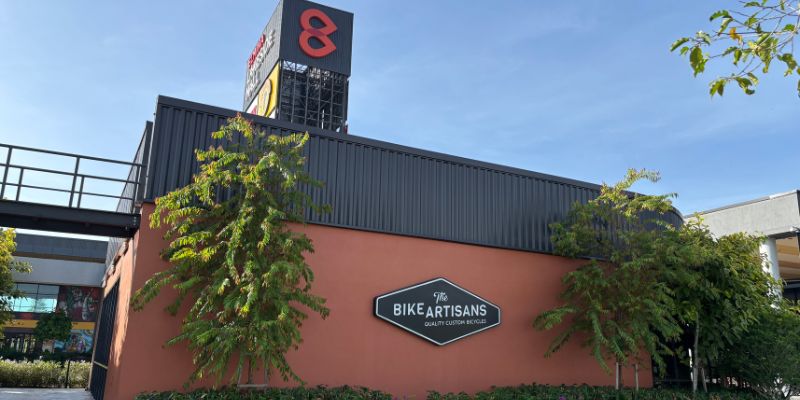 Exterior of The Bike Artisans in Elmina Lakeside Mall