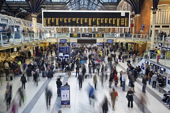 Explore Liverpool Street Station