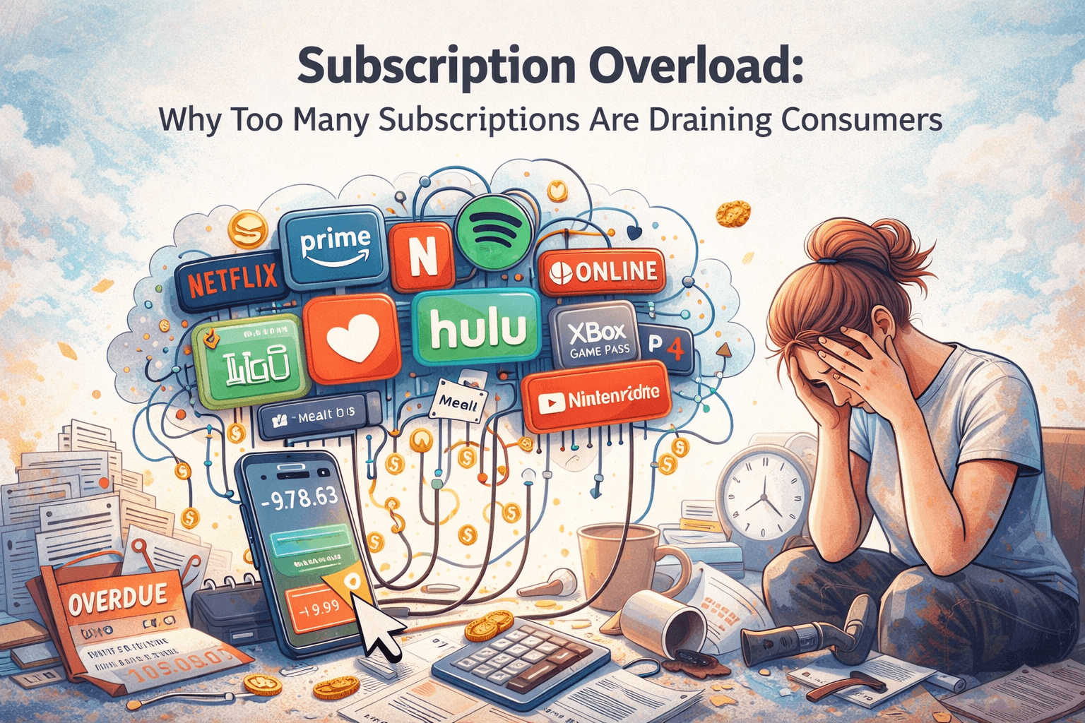 Subscription fatigue and overhwelm