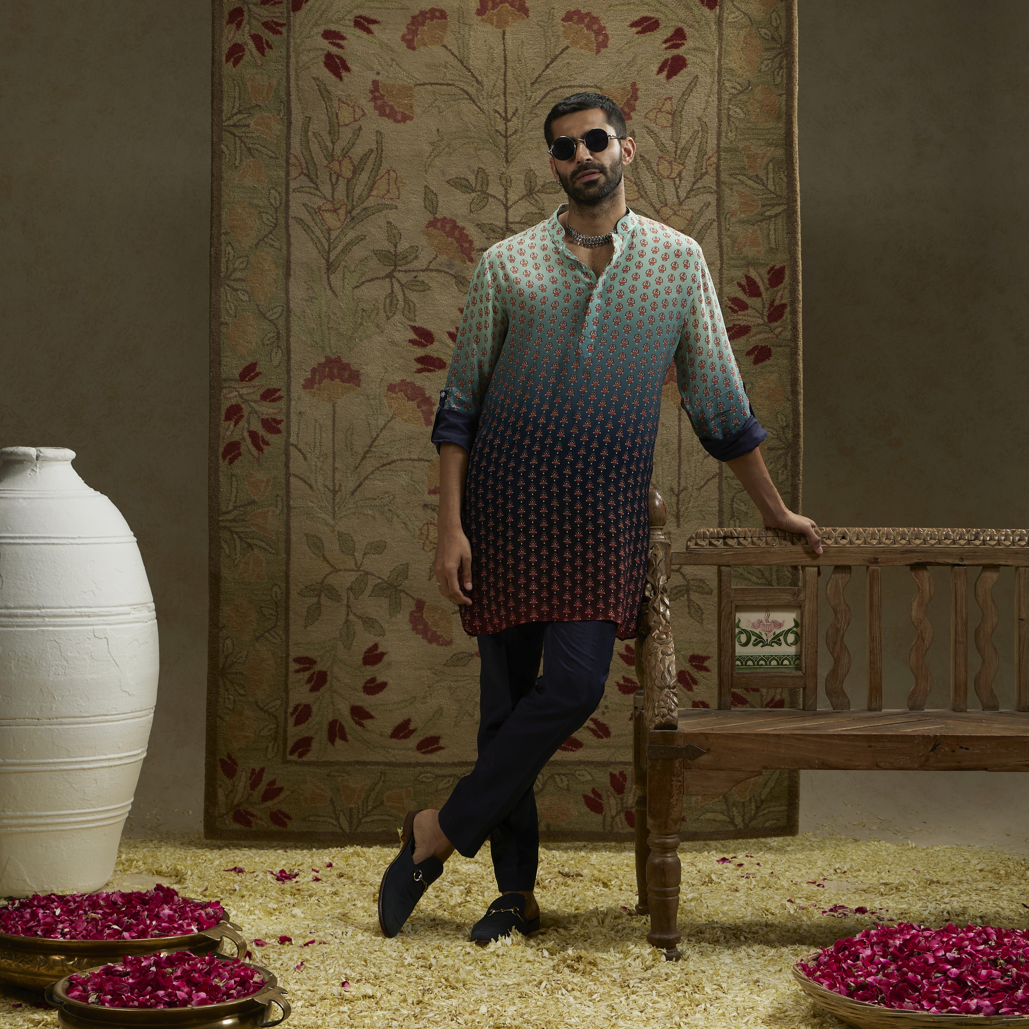 Friends laughing and posing inside a car