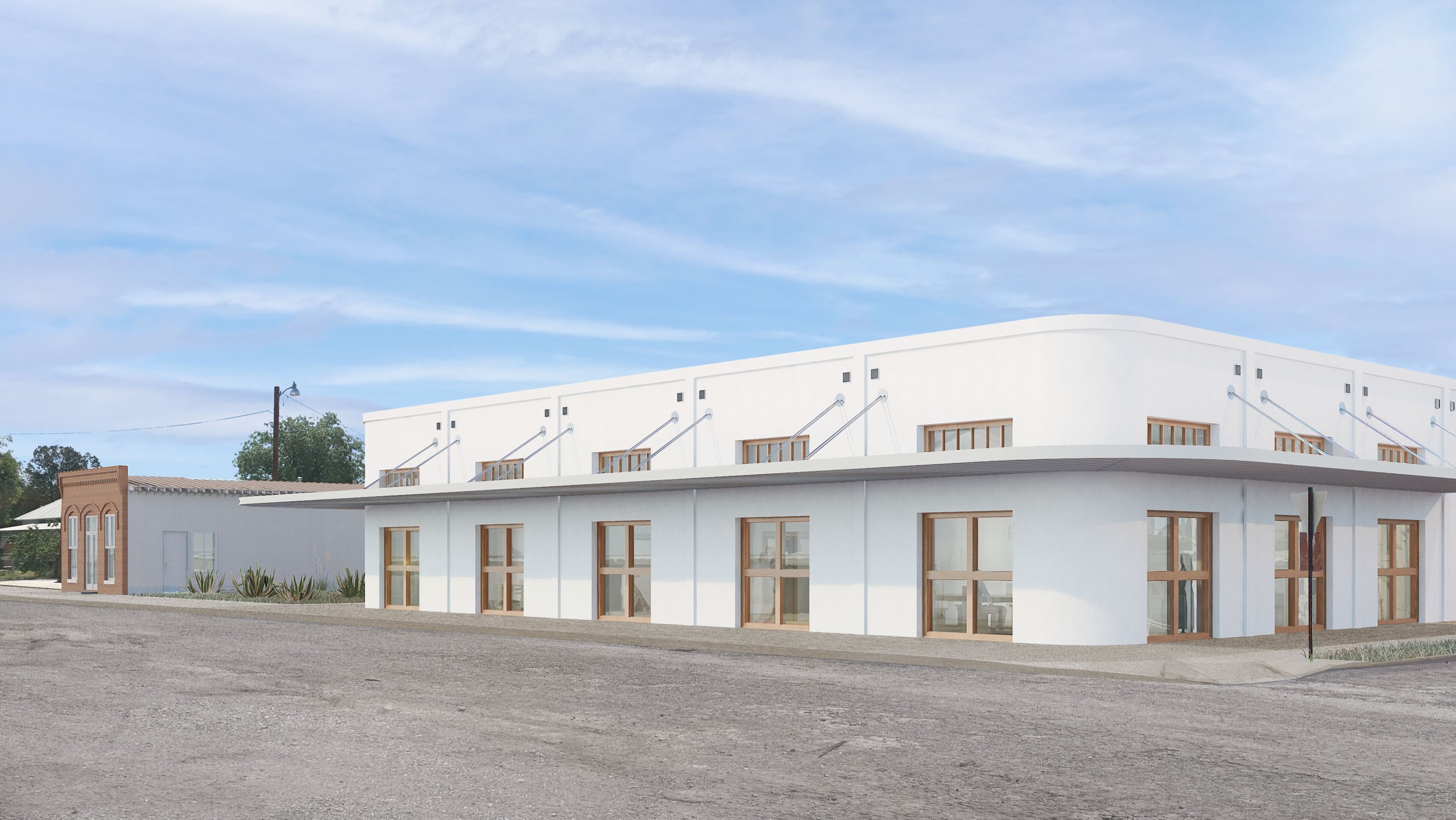 Judd Archive and Headquarters Building Exterior