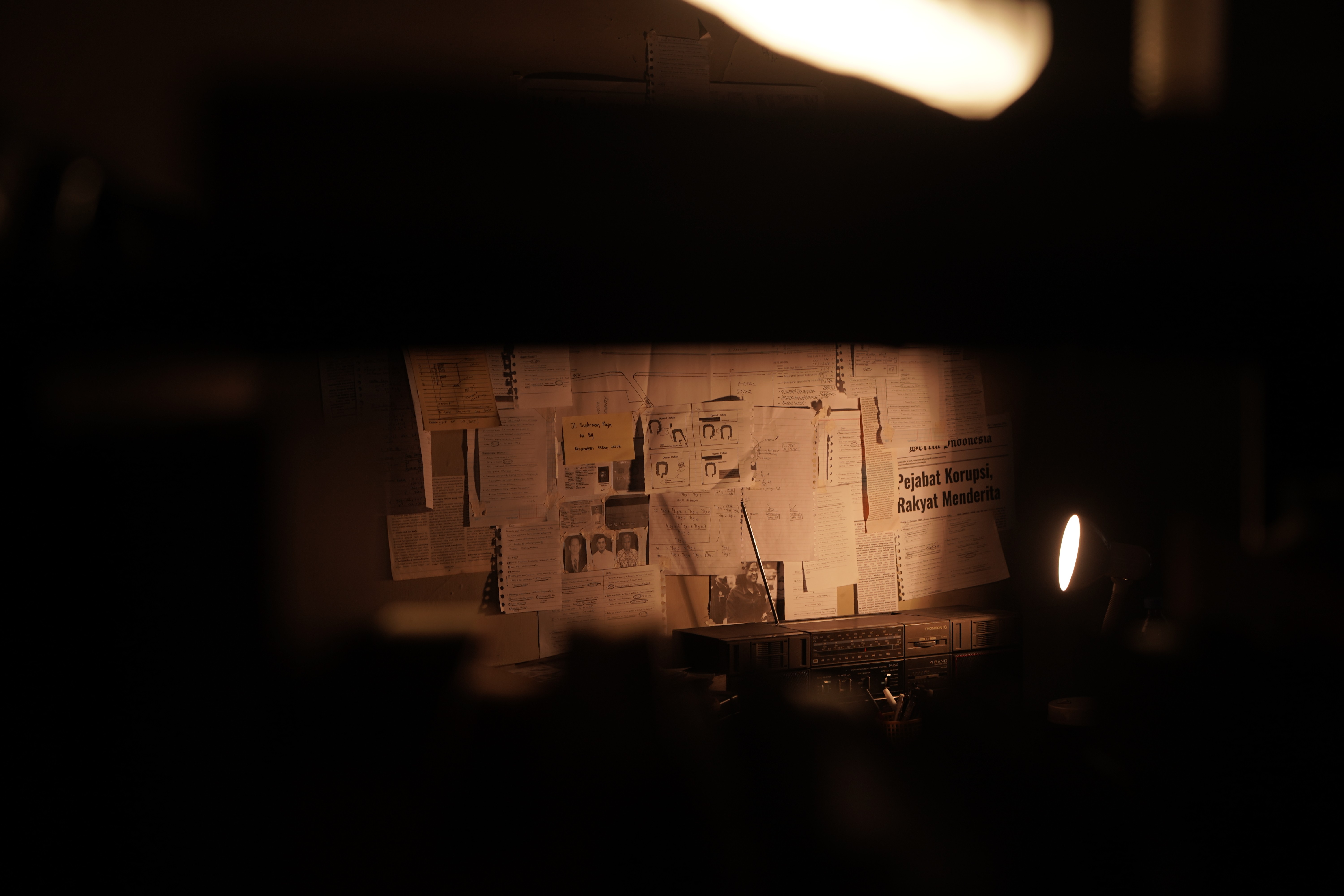 Bookshelf Foreground Set Design