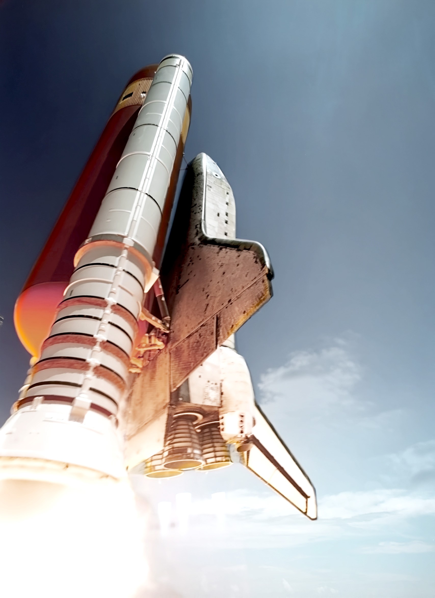 Athlete winning a race