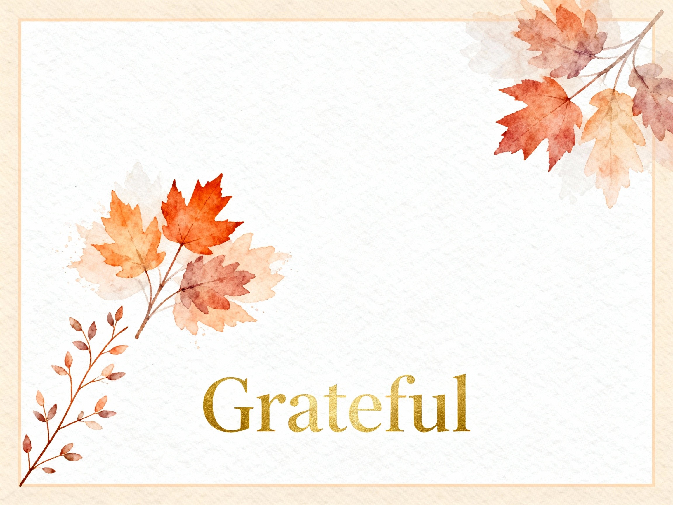 grateful card