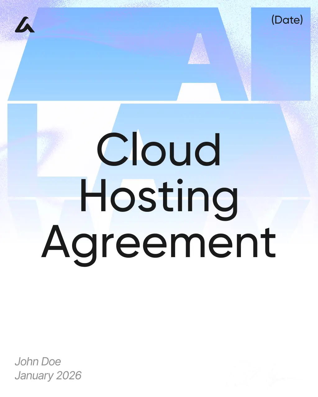 Cloud Hosting Agreement